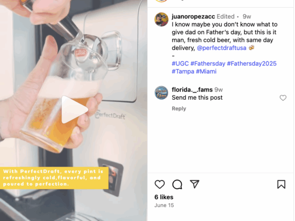 Partnered with Dr. Mike Kruz (@djmikekruz) to produce organic social content aligned with a regional radio campaign, reinforcing brand messaging across channels.