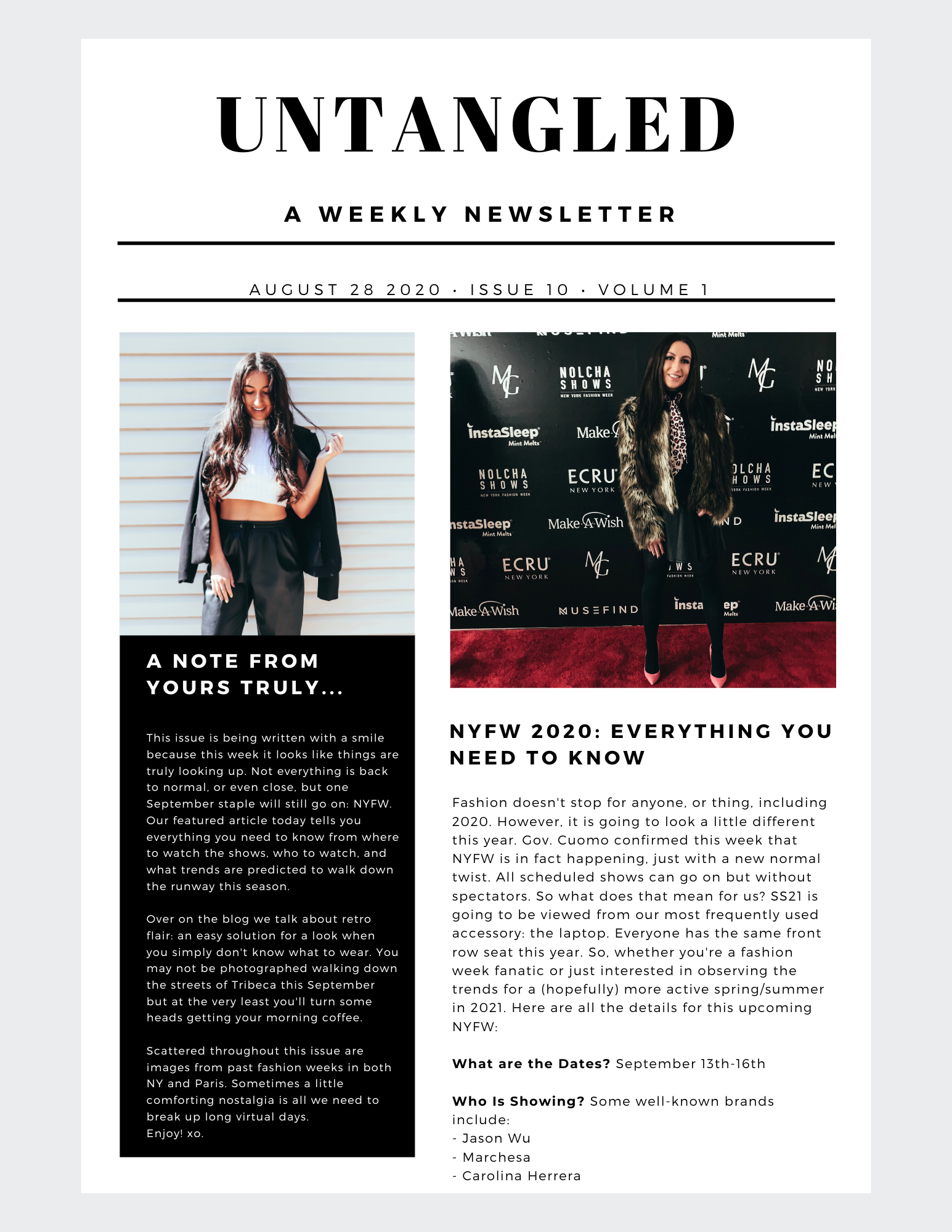 Untangled Newsletter